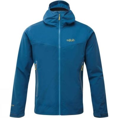 Chaquetas Rab Kinetic Plus Hombre Azules - Chile VWG437216